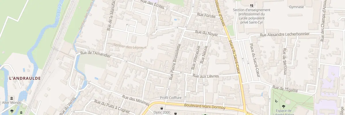 Plan du 23 Rue Pierre Brossolette à Issoudun