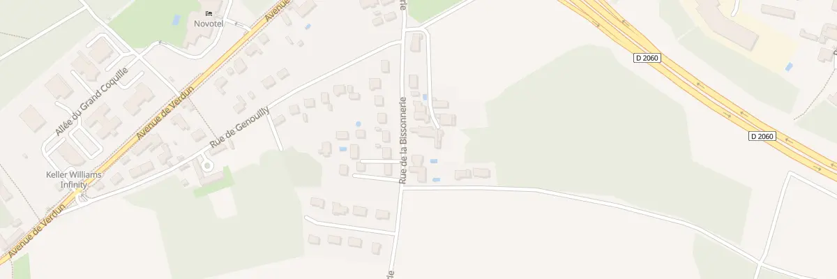 Plan du 110B Rue de la Bissonnerie à Saint-Jean-de-Braye
