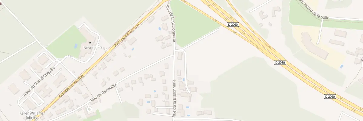 Plan du 120 Rue de la Bissonnerie à Saint-Jean-de-Braye