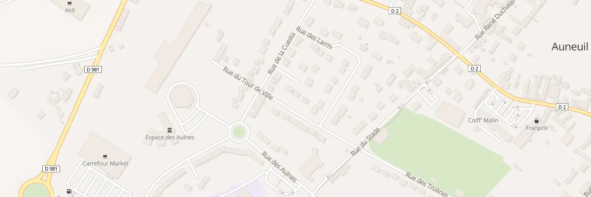 Plan du 52 Imp du Caillois à Auneuil
