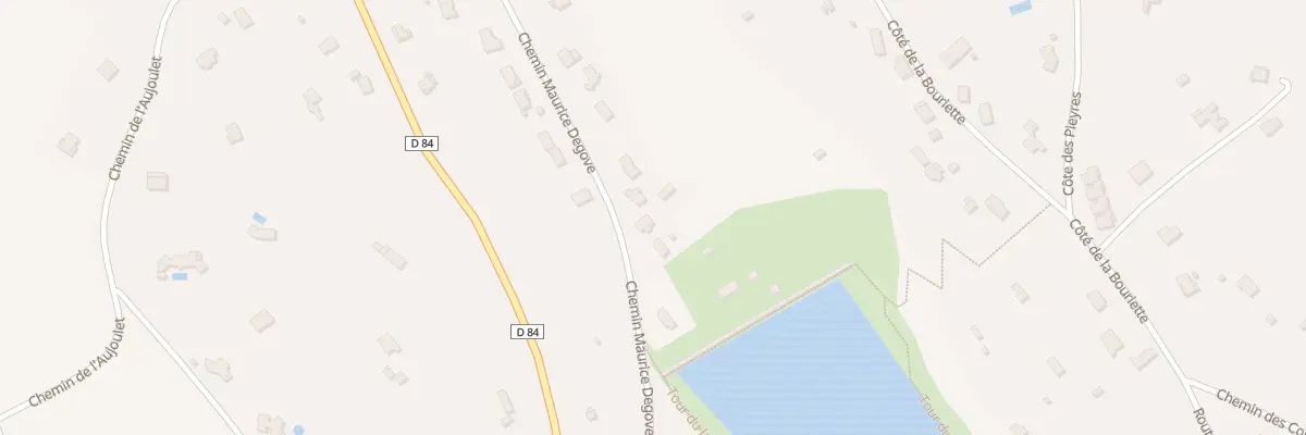 Plan du 77 Rue Maurice Degove à Graulhet