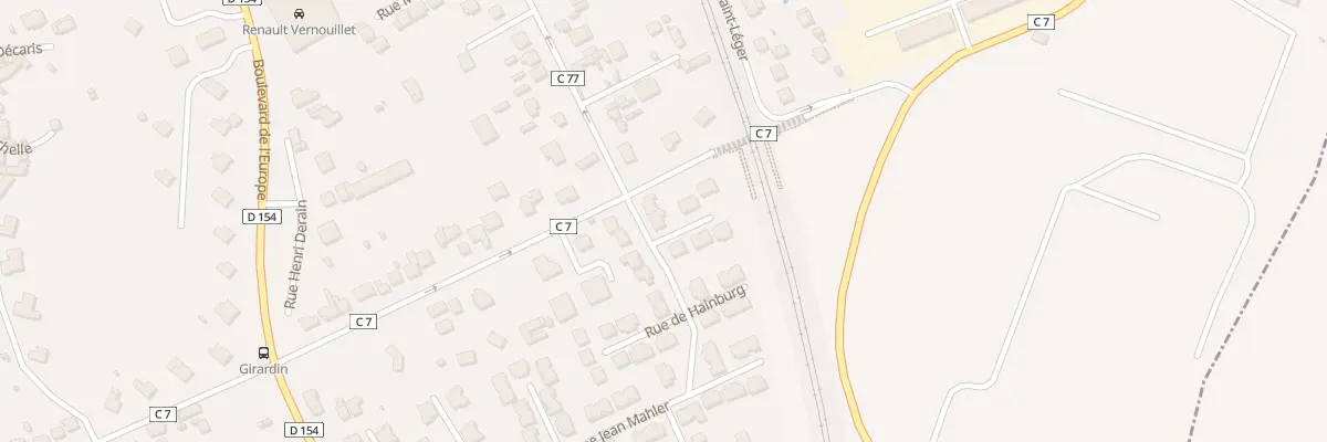 Plan du 38 Rue Jean Malher à Vernouillet