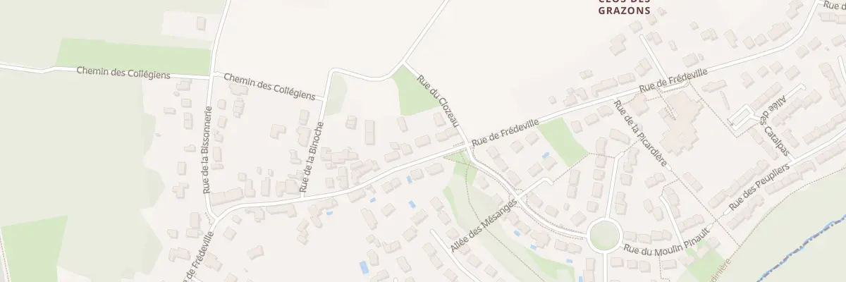 Plan du 175 Rue de Frédeville à Saint-Jean-de-Braye