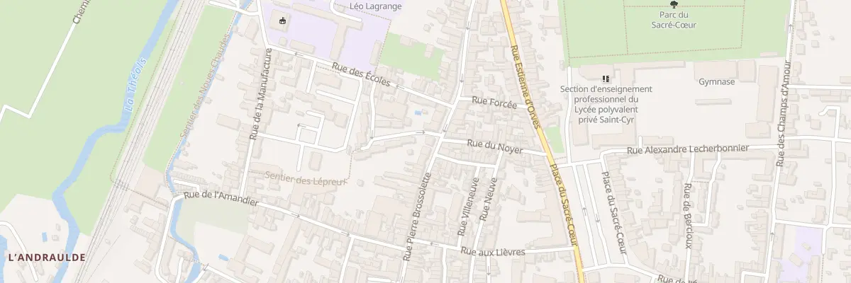 Plan du 43 Rue Pierre Brossolette à Issoudun