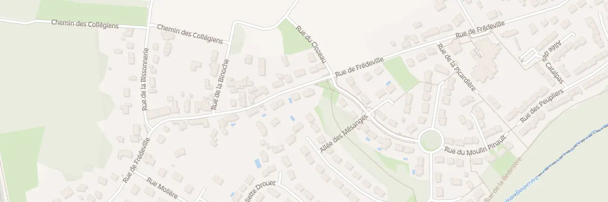 Plan du 172 Rue de Frédeville à Saint-Jean-de-Braye