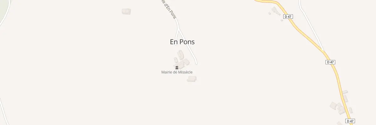 Plan du 5002 En Pons à Missècle