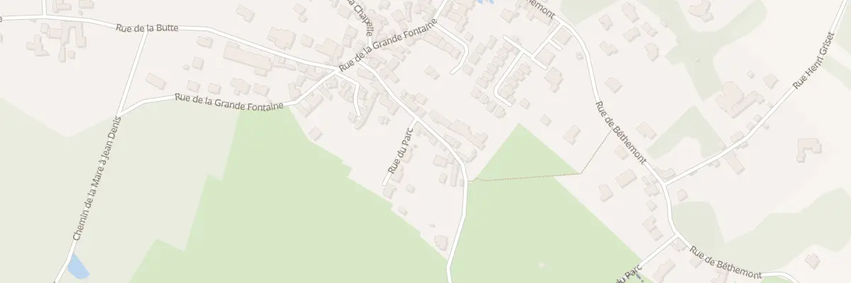 Plan du 116 Rue du Parc à Orgeval