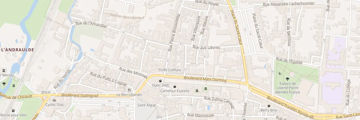 Plan du 15 Rue du Carroir à Issoudun