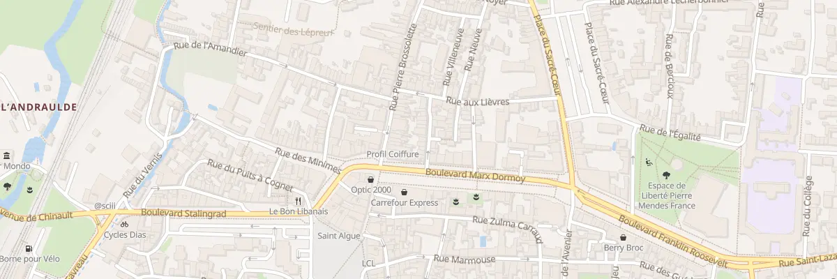 Plan du 11 Rue du Carroir à Issoudun