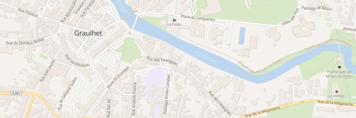 Plan du 21 Rue des Peseignes à Graulhet