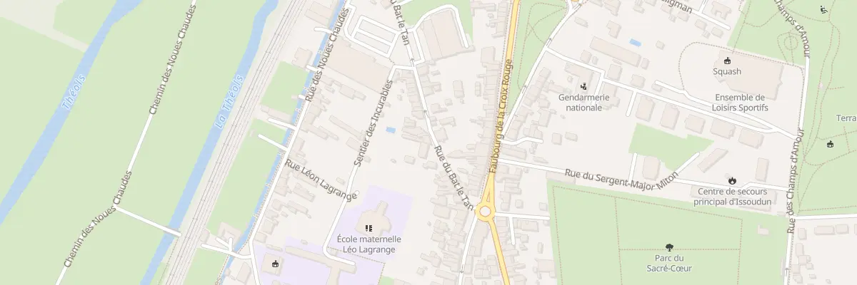 Plan du 17 Rue Bat Le Tan à Issoudun