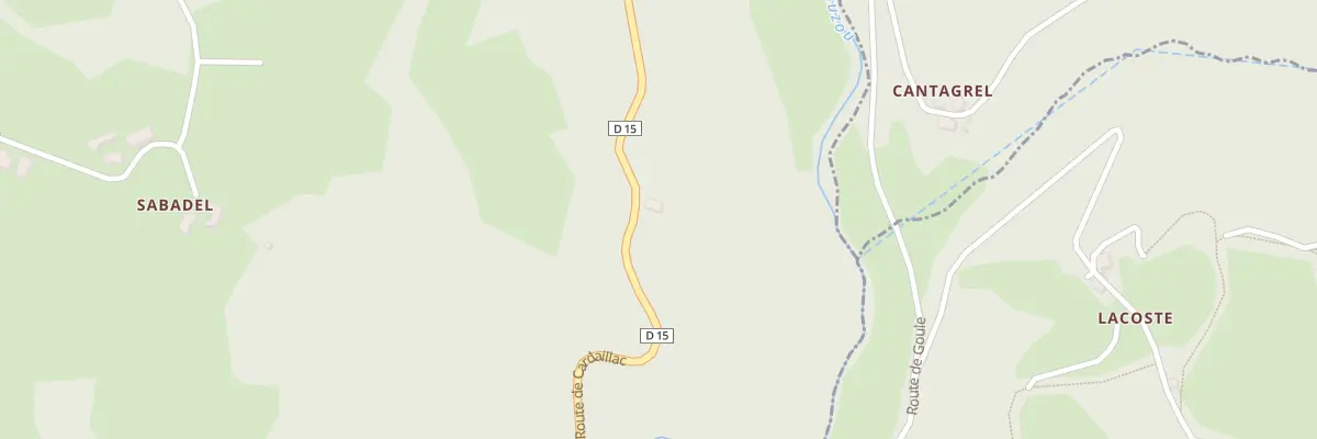 Plan du 5032 Le Broussie à Saint-Bressou