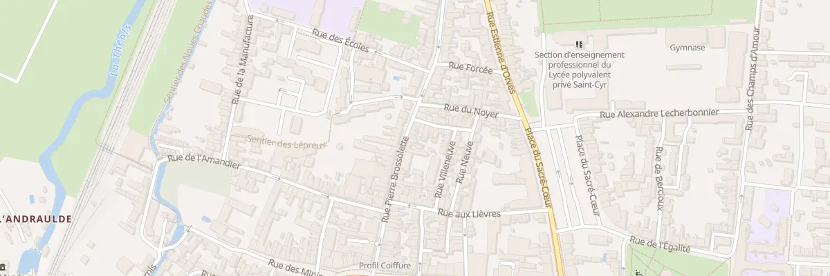 Plan du 56 Rue Pierre Brossolette à Issoudun