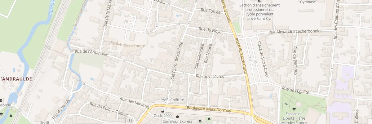 Plan du 42 Rue Pierre Brossolette à Issoudun