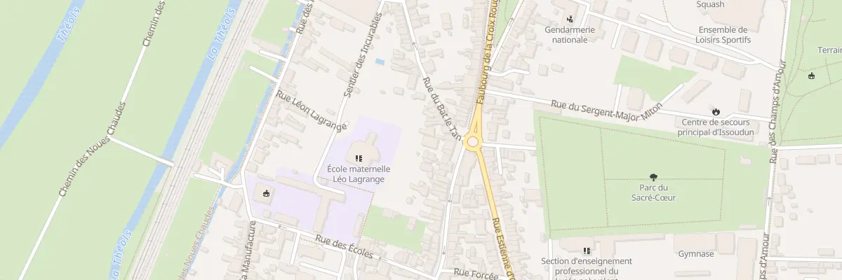 Plan du 101B Rue Pierre Brossolette à Issoudun