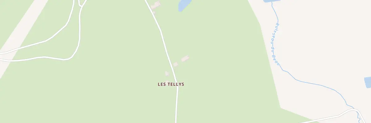 Plan du 5 Les Telys à Pouligny-Notre-Dame
