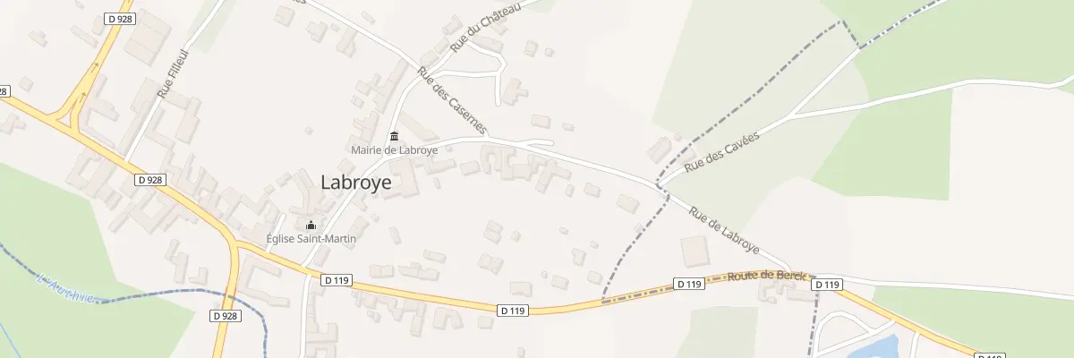 Plan du 26 Rue de Tollent à Labroye