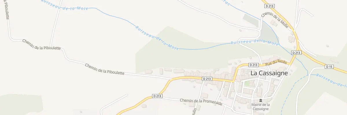 Plan du 34 Rue du Barry à La Cassaigne