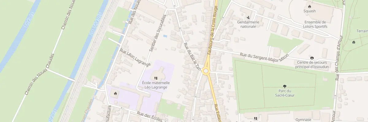 Plan du 7 Rue Bat Le Tan à Issoudun