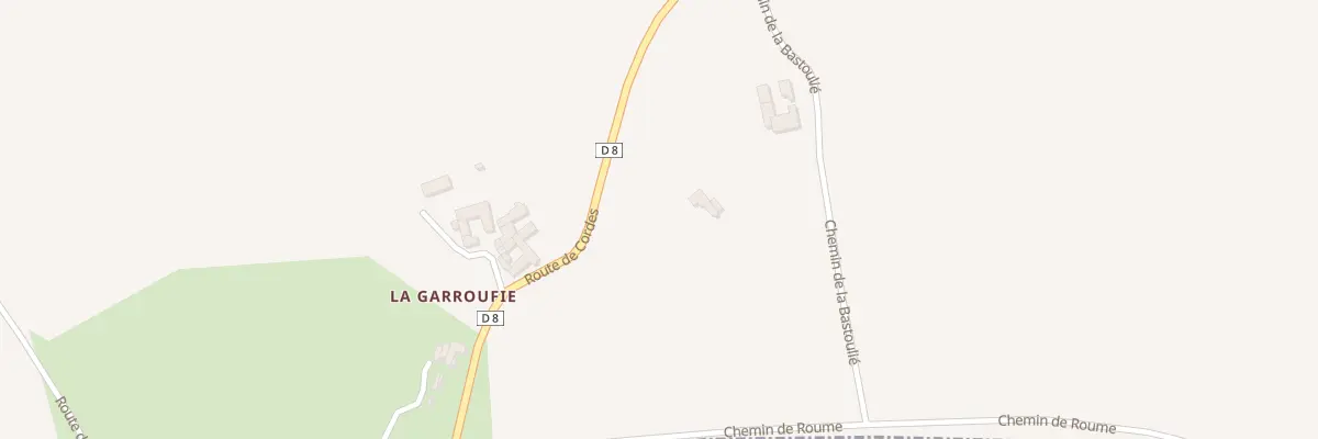 Plan du 5041A La Bastoulie à Lacapelle-Ségalar