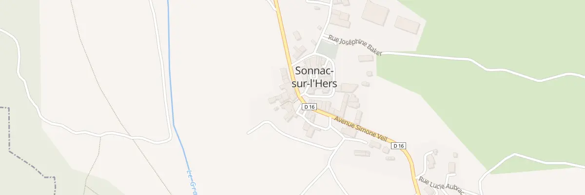 Plan du 7 Pl de l’Ecole à Sonnac-sur-l’Hers