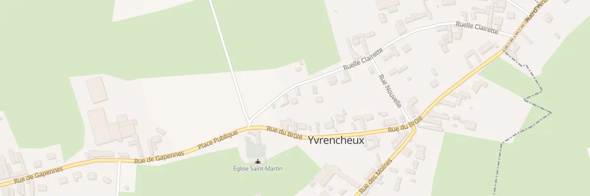 Plan du 7 Rle Clairette à Yvrencheux