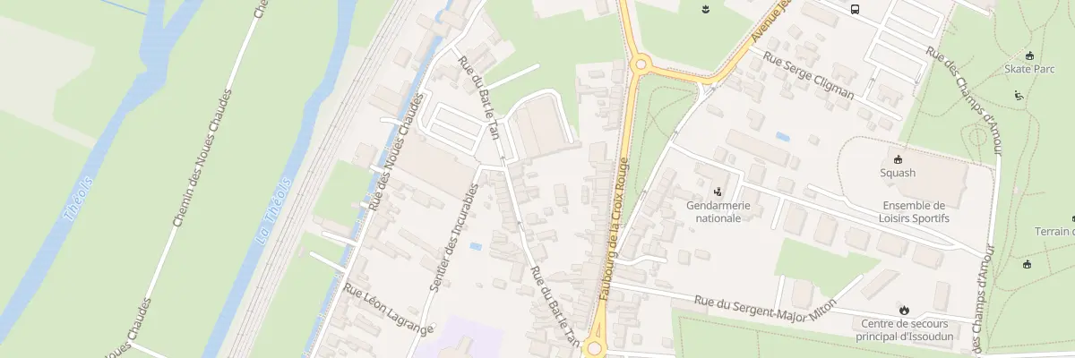Plan du 12 Rue Bat Le Tan à Issoudun