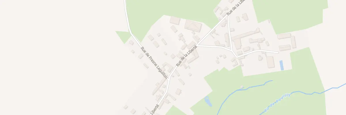 Plan du 13 Rue de la Liberté à Fresne-Léguillon