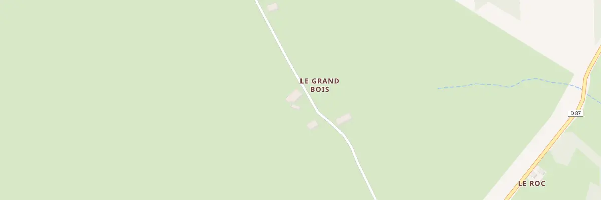 Plan du 5231 Le Grand Bois à La Cellette