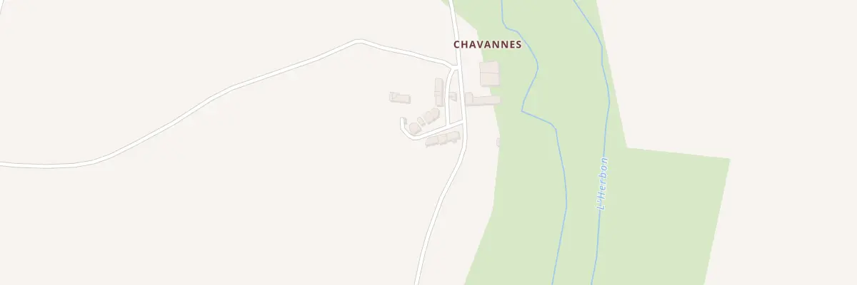 Plan du 9 Chavannes à Massay