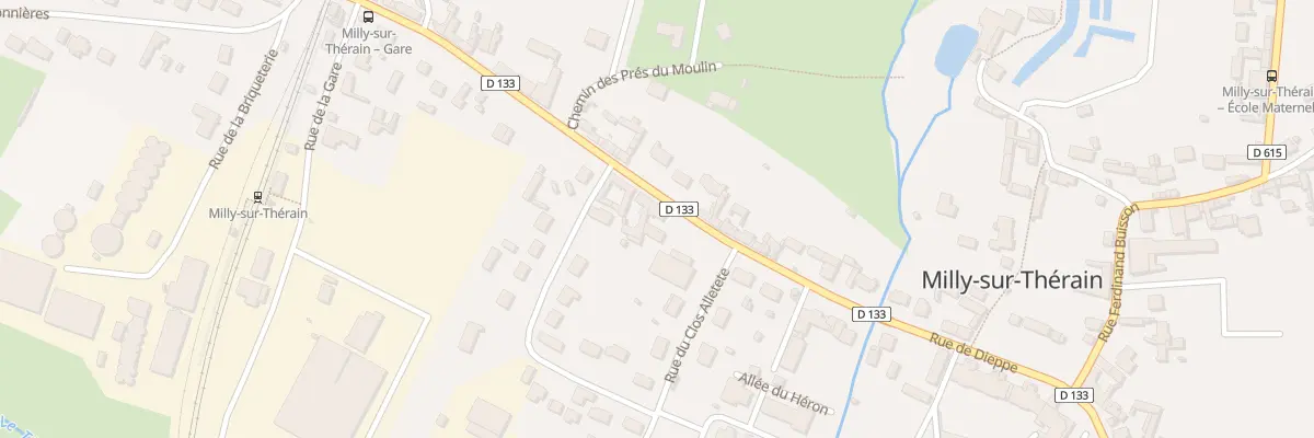 Plan du 43 Rue de Dieppe à Milly-sur-Thérain