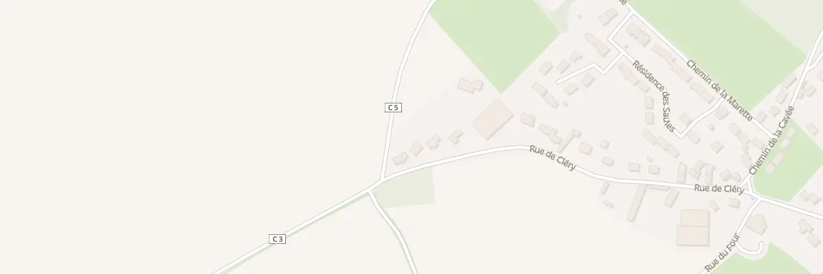 Plan du 88 Rue de Cléry à Frémécourt