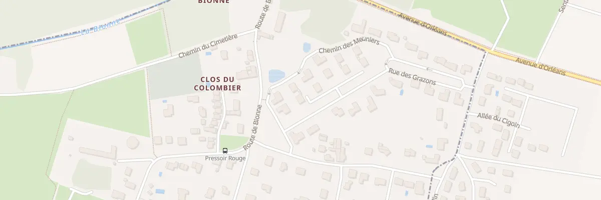Plan du 20 Rue des Grazons à Combleux