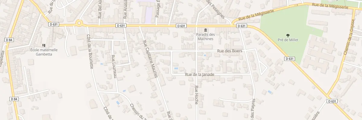Plan du 16B Rue des Boers à Graulhet