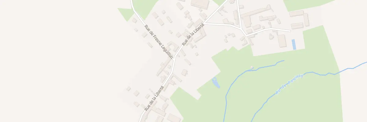 Plan du 14 Rue de la Liberté à Fresne-Léguillon