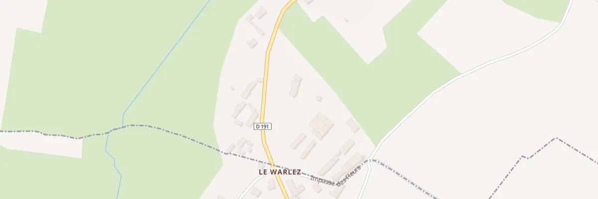 Plan du 85 Rte d’Alquines à Journy