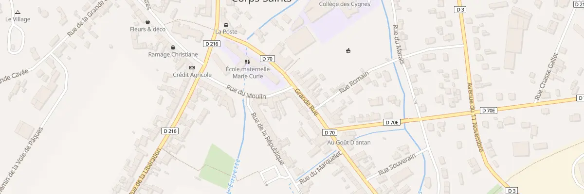 Plan du 24 Rue du Moulin à Longpré-les-Corps-Saints