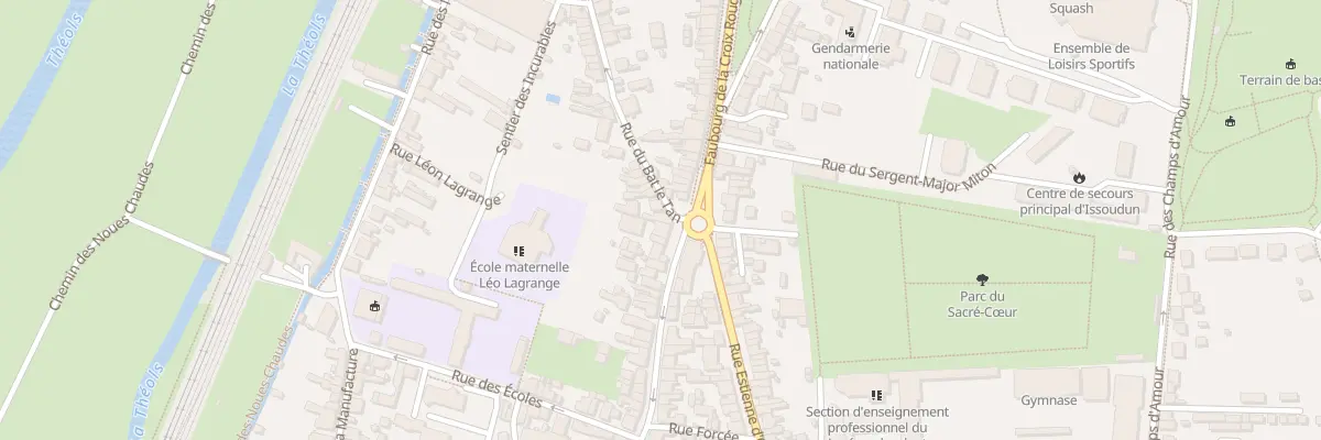 Plan du 103 Rue Pierre Brossolette à Issoudun