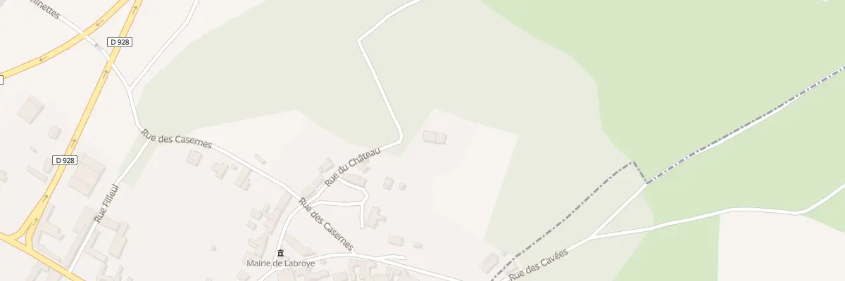 Plan du 4 Rue du Château à Labroye