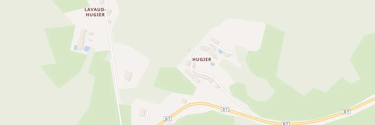 Plan du 2 Hugier à Vallière