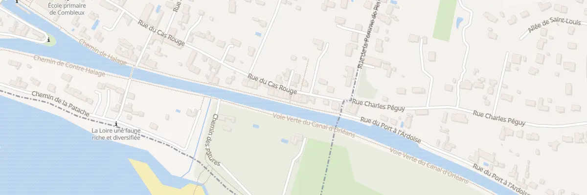 Plan du 9 Rue du Cas Rouge à Combleux