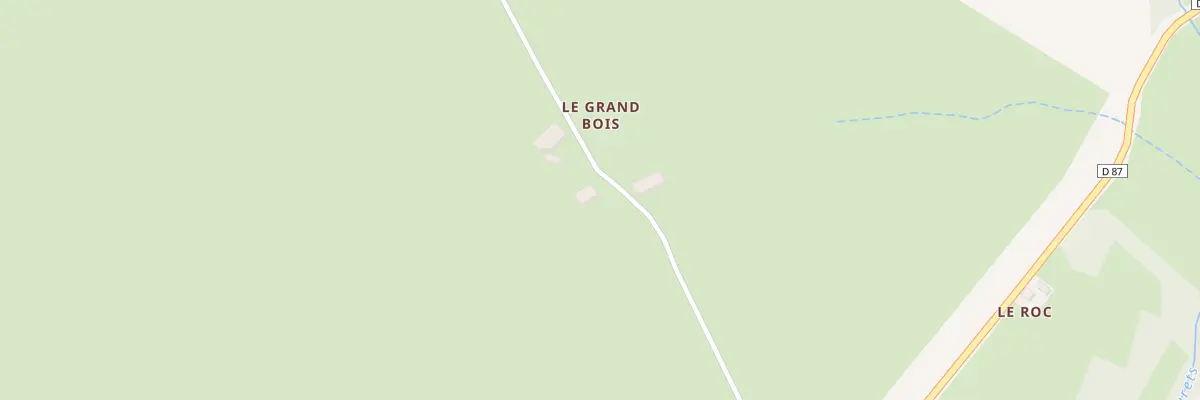 Plan du 5331 Le Grand Bois à La Cellette