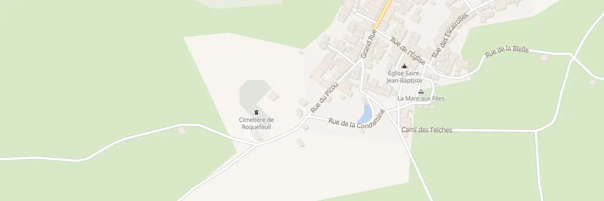 Plan du 22 Rue du Picou à Roquefeuil