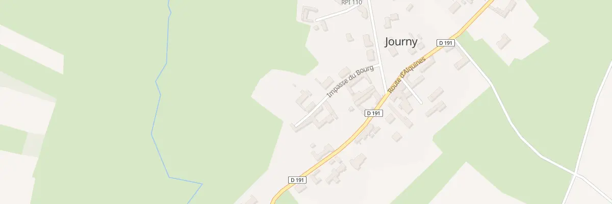 Plan du 8 Imp du Bourg à Journy