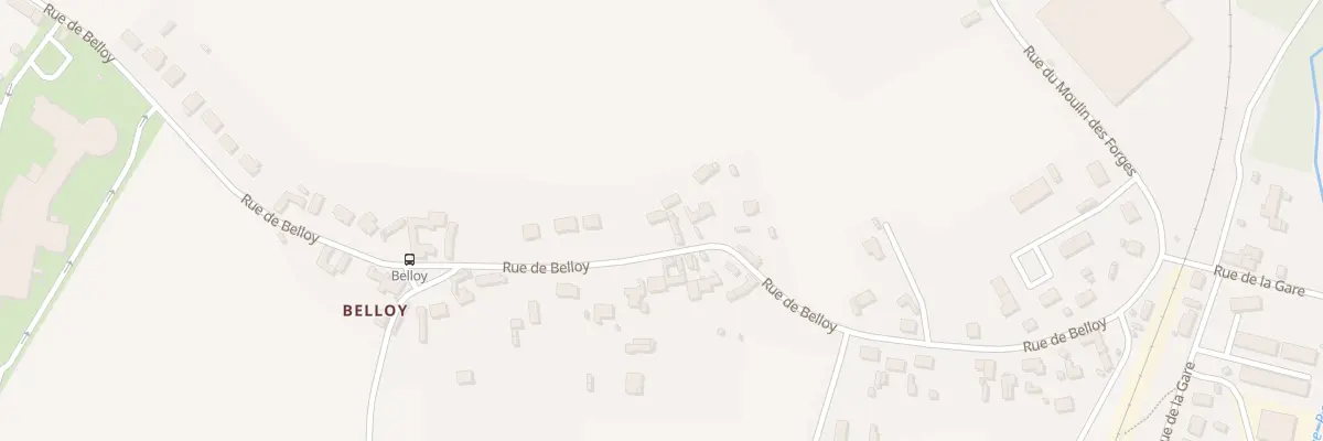 Plan du 22 Rue de Belloy à Crèvecœur-le-Grand