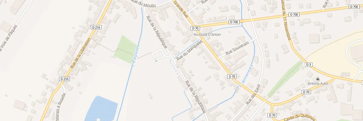 Plan du 21 Rue de la République à Longpré-les-Corps-Saints