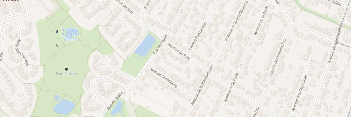 Plan du 46 Av du Parc aux Clayes-sous-Bois