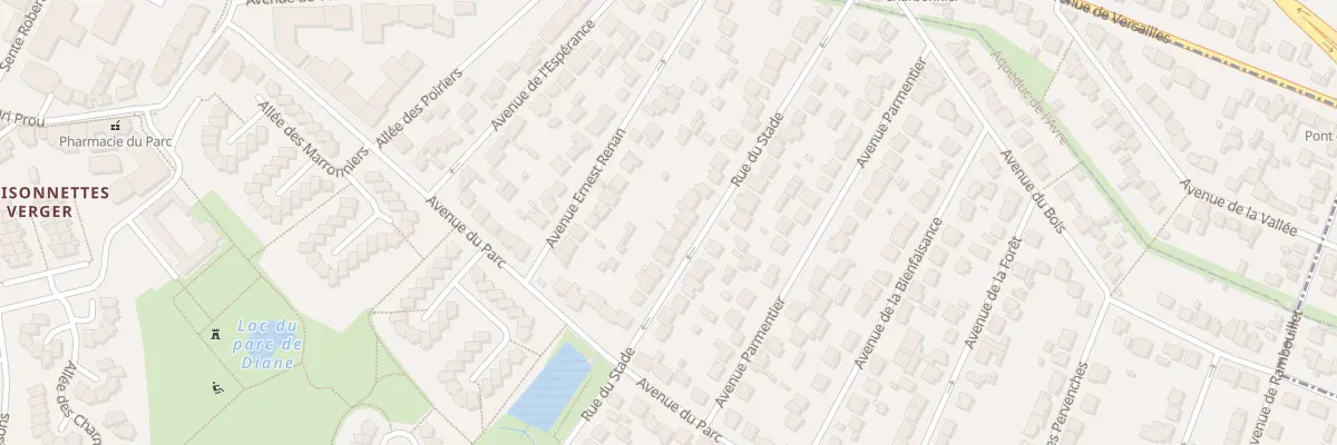 Plan du 34 Rue du Stade aux Clayes-sous-Bois