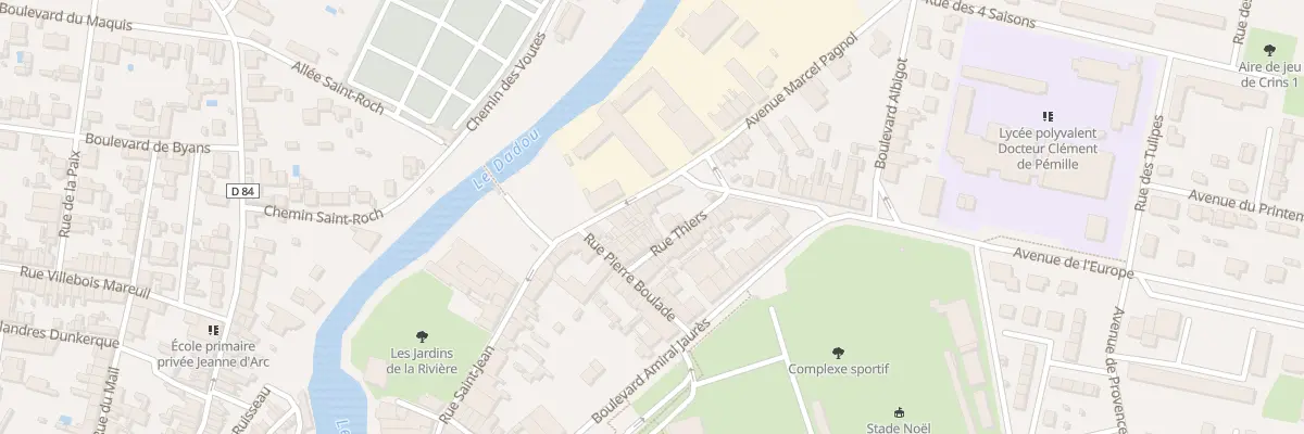 Plan du 54 Rue Saint-Jean à Graulhet