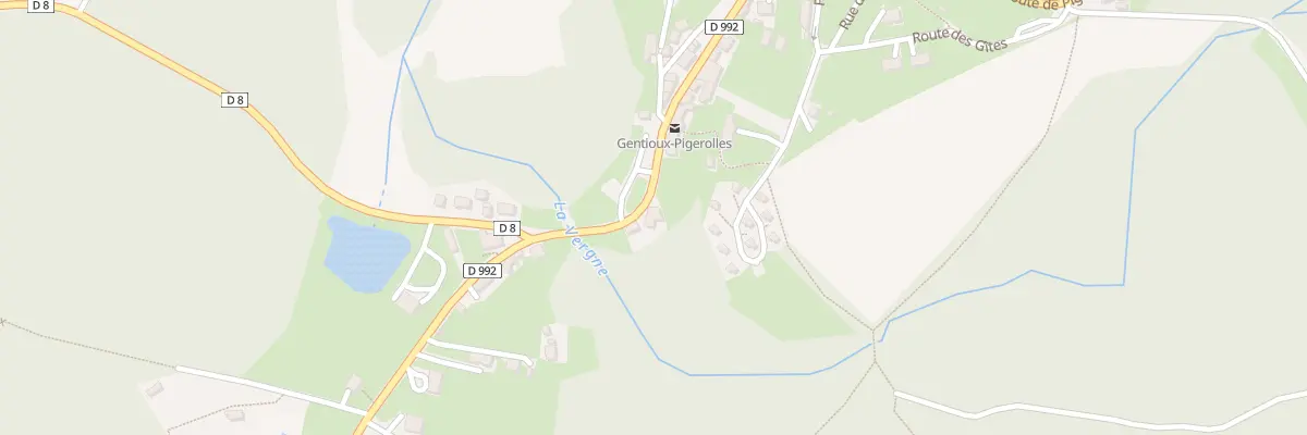 Plan du 27 Rue de la Fontaine à Gentioux-Pigerolles